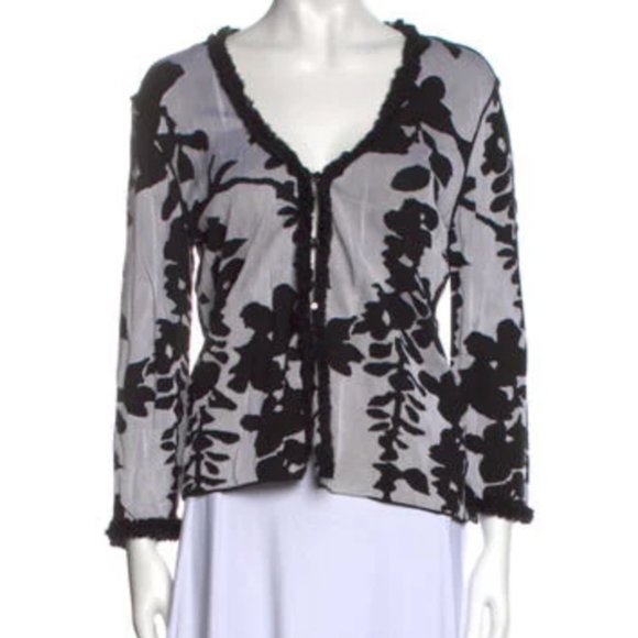 Vintage Armani Collezioni printed cardigan - Picture 1 of 1